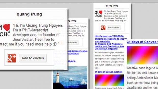 Avatar Plus Google+ Profile - Module