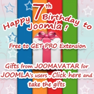 Celebrate Joomla's 7th birthday